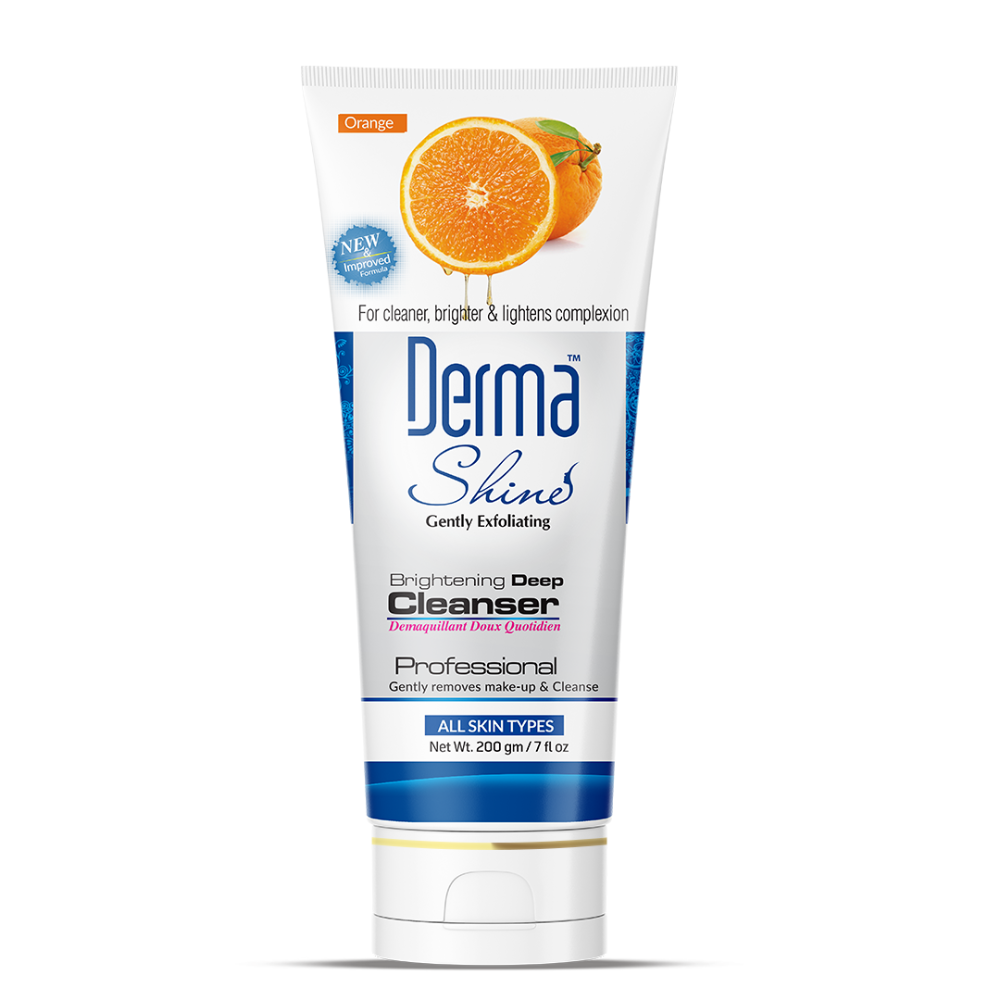 Derma Shine Orange Cleanser Deep Cleansing 200g