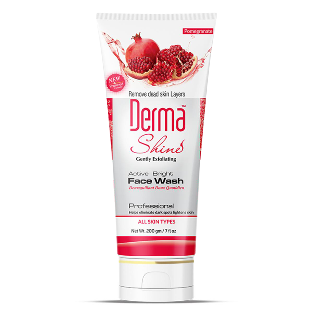Derma Shine Pomegranate Glow Face Wash 200g